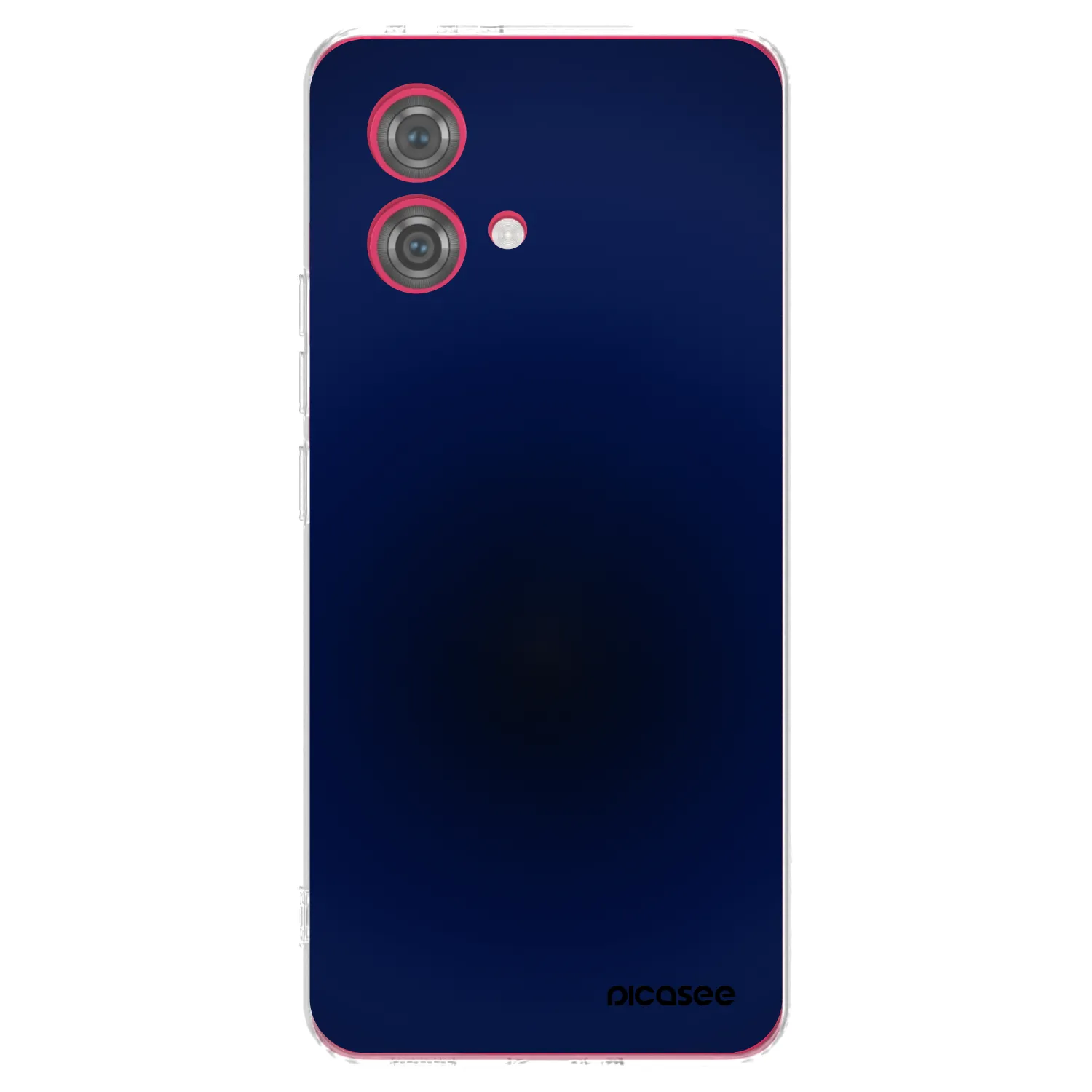 Silikónový prehľadný obal pre Motorola Moto G84 5G - Deep Ocean