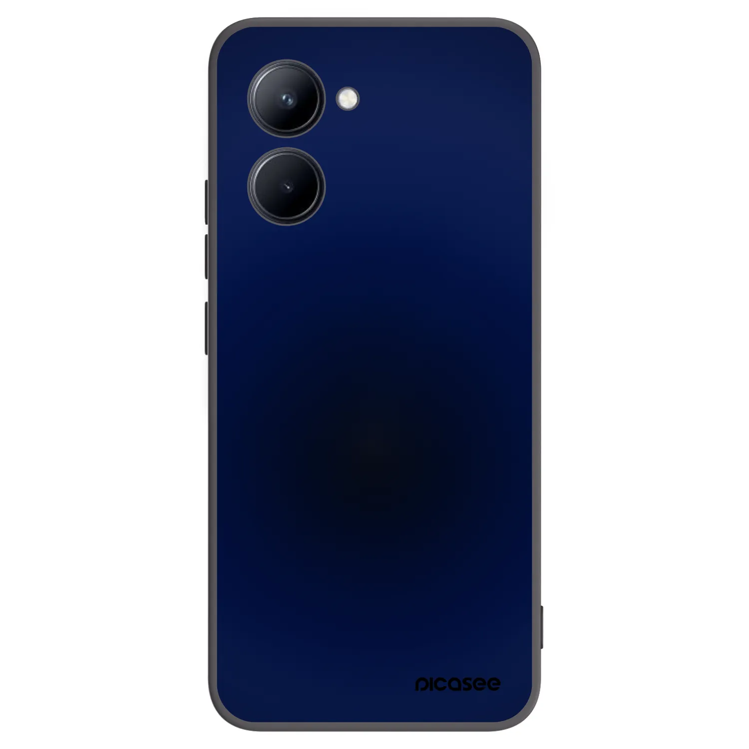 Picasee silikónový čierny obal pre Realme C33 (2023) - Deep Ocean