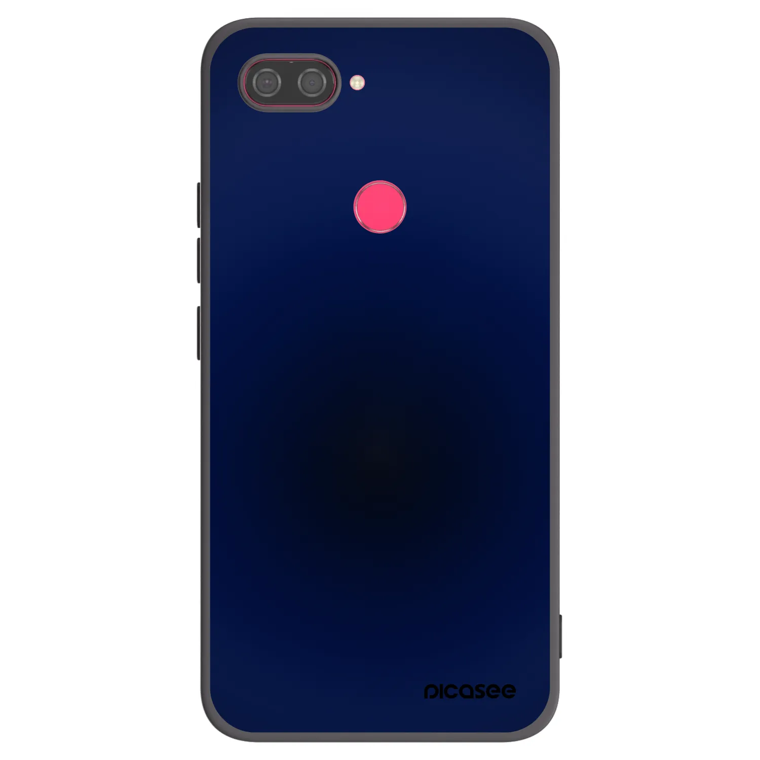 Picasee silikónový čierny obal pre Xiaomi Mi 8 Lite - Deep Ocean