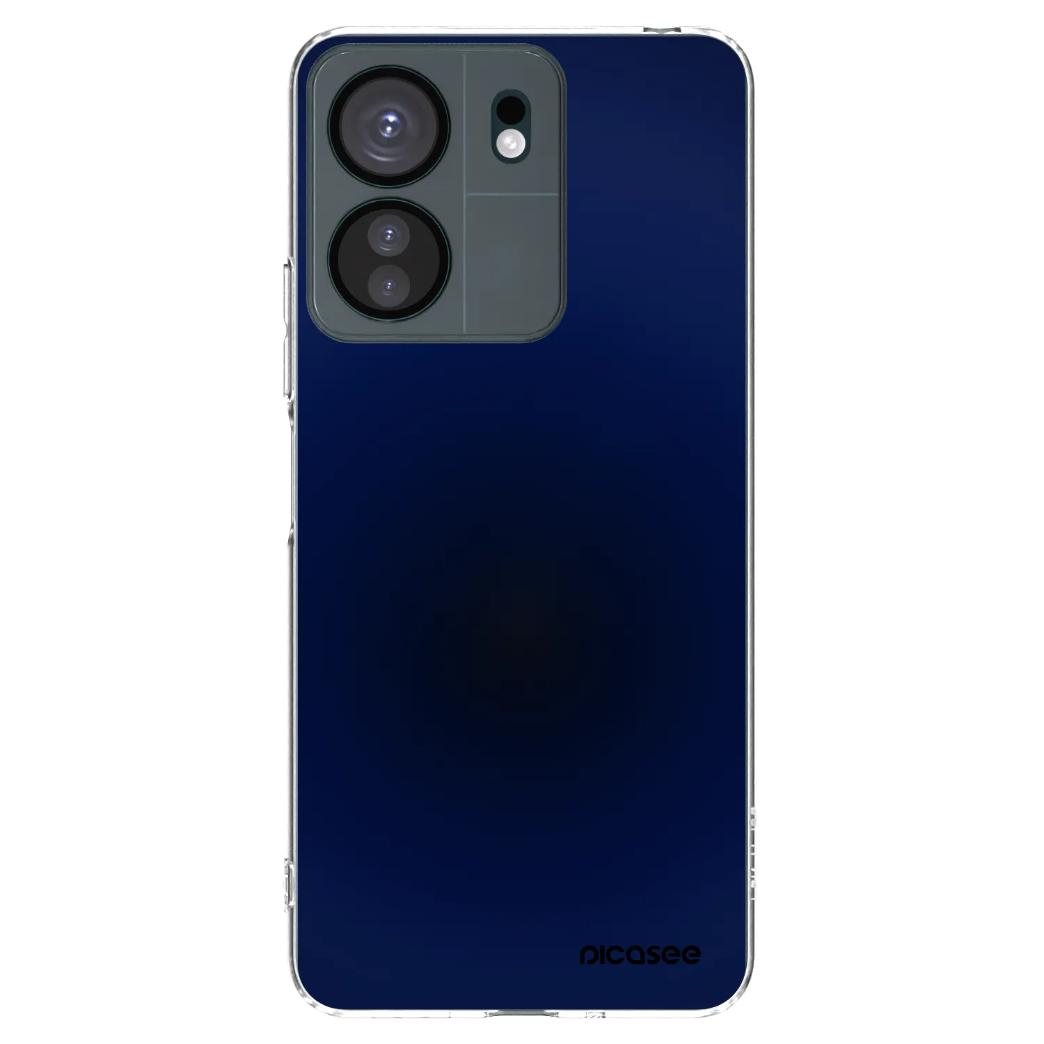 Silikónový prehľadný obal pre Xiaomi Redmi 13C 4G - Deep Ocean