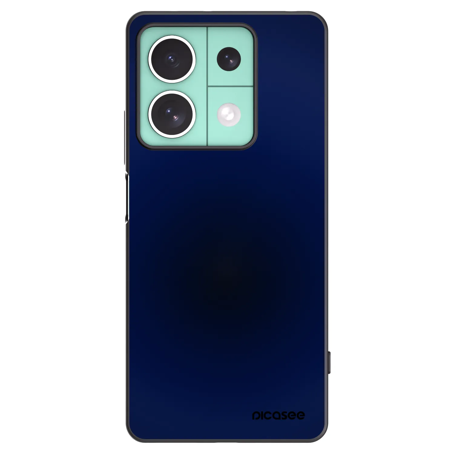 Picasee silikónový čierny obal pre Xiaomi Redmi Note 13 5G - Deep Ocean