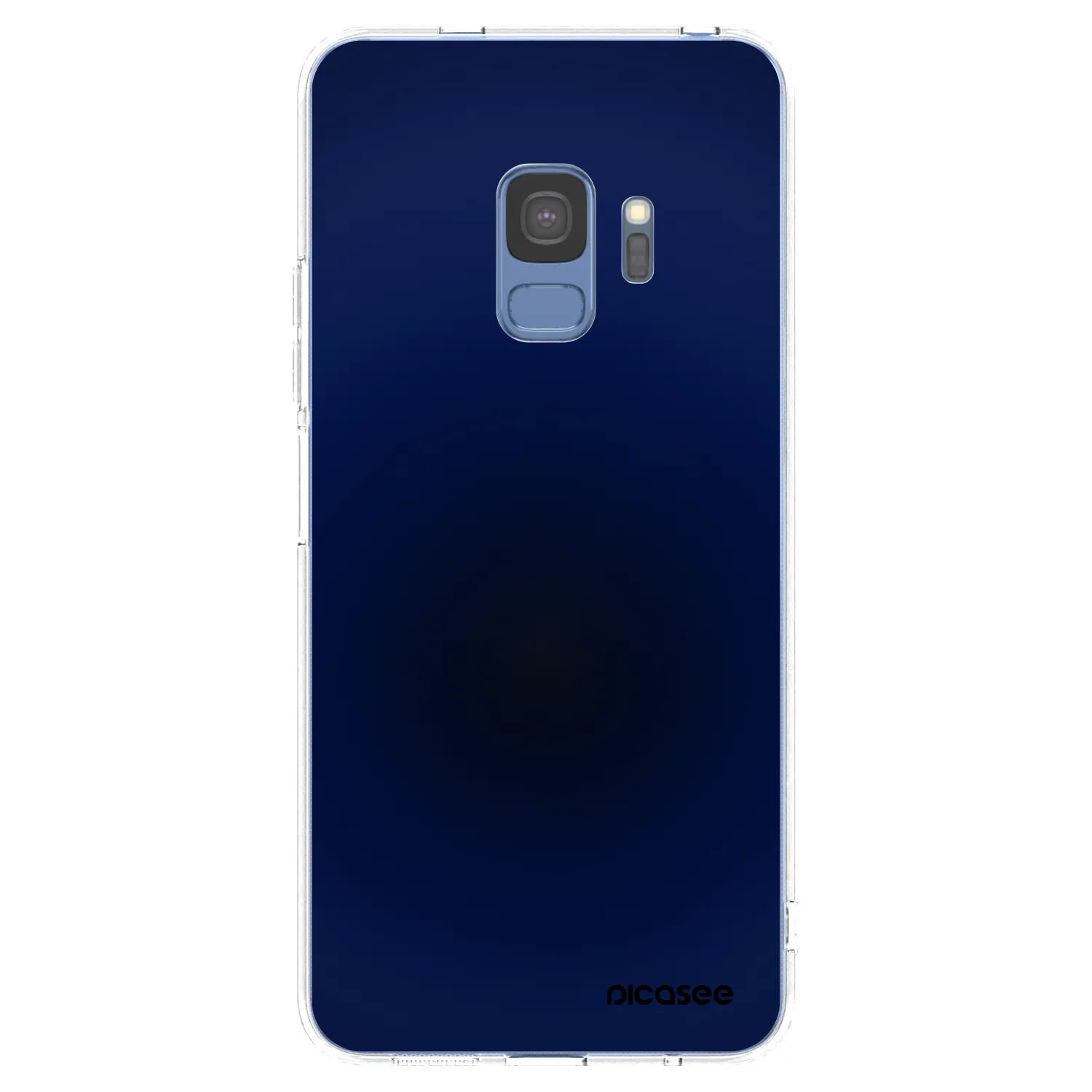 Picasee silikónový prehľadný obal pre Samsung Galaxy S9 G960F - Deep Ocean