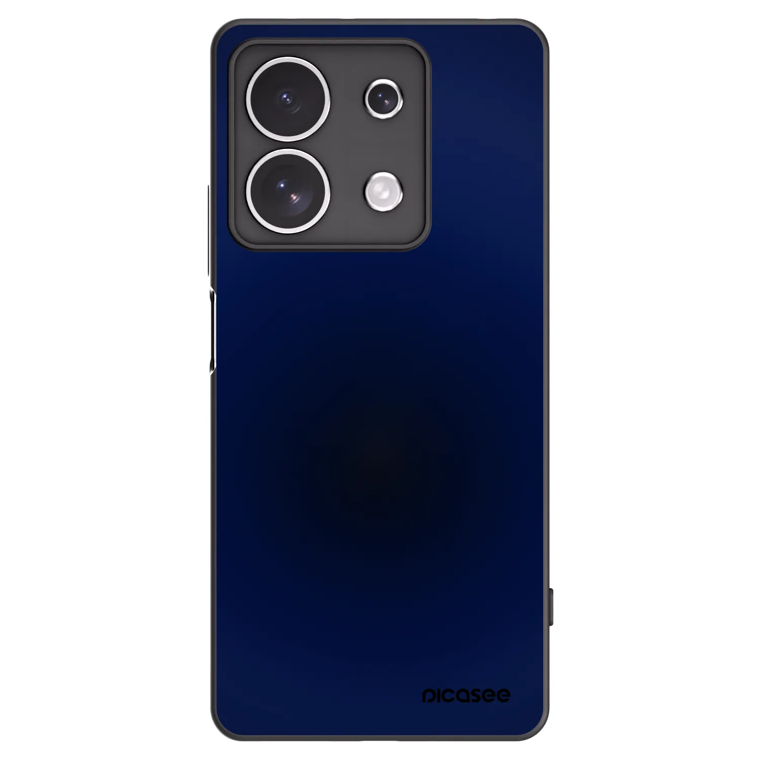 Picasee silikónový čierny obal pre Xiaomi Redmi Note 13 4G - Deep Ocean