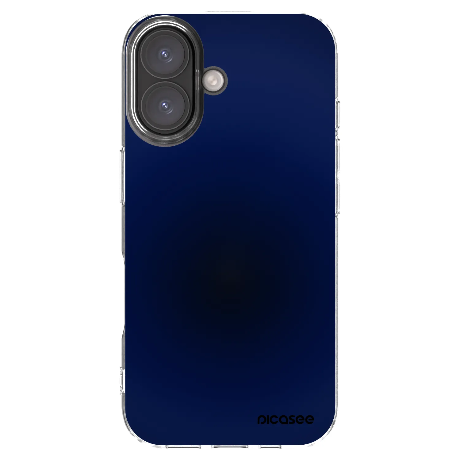 Picasee silikónový prehľadný obal pre Apple iPhone 16 - Deep Ocean