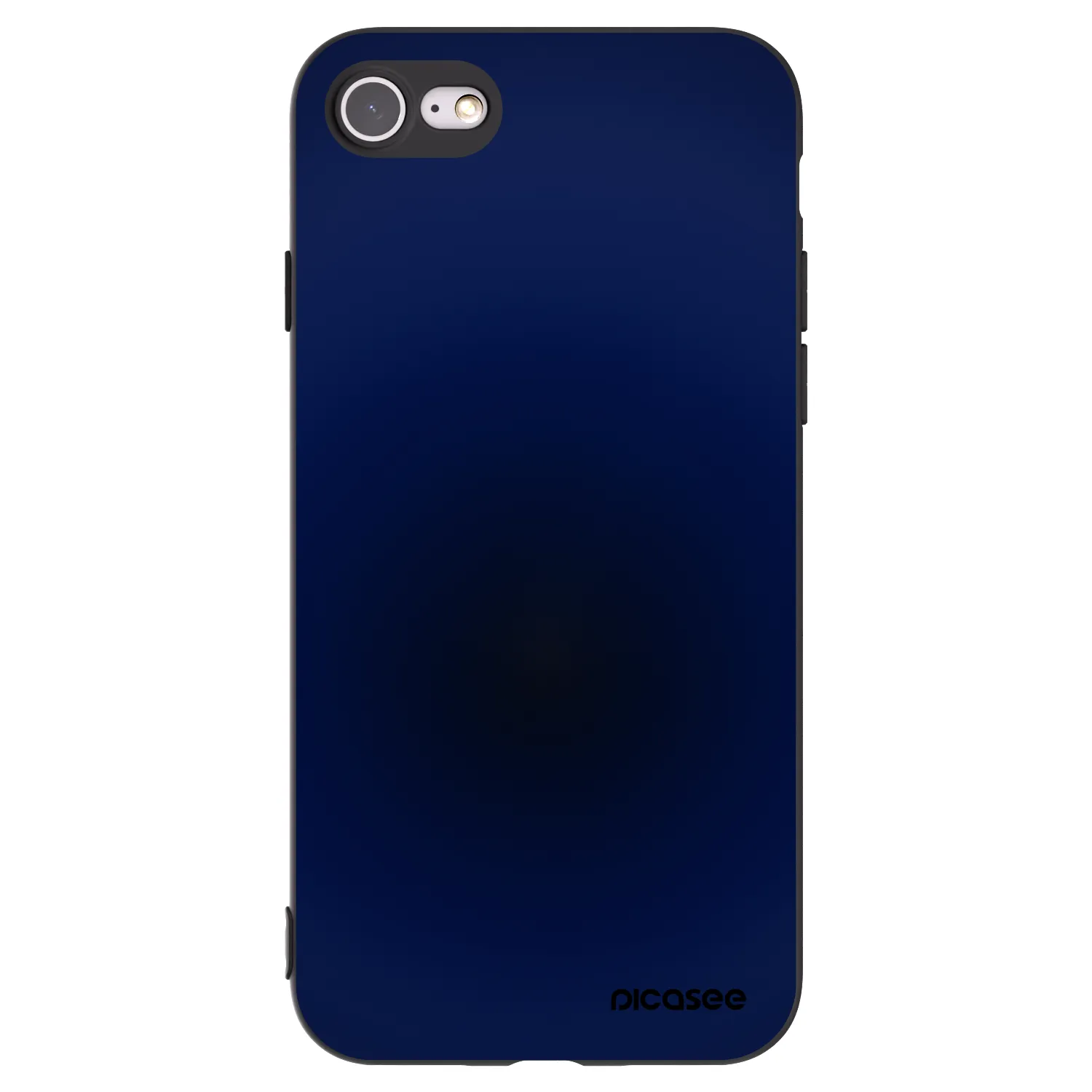Picasee silikónový čierny obal pre Apple iPhone 8 - Deep Ocean