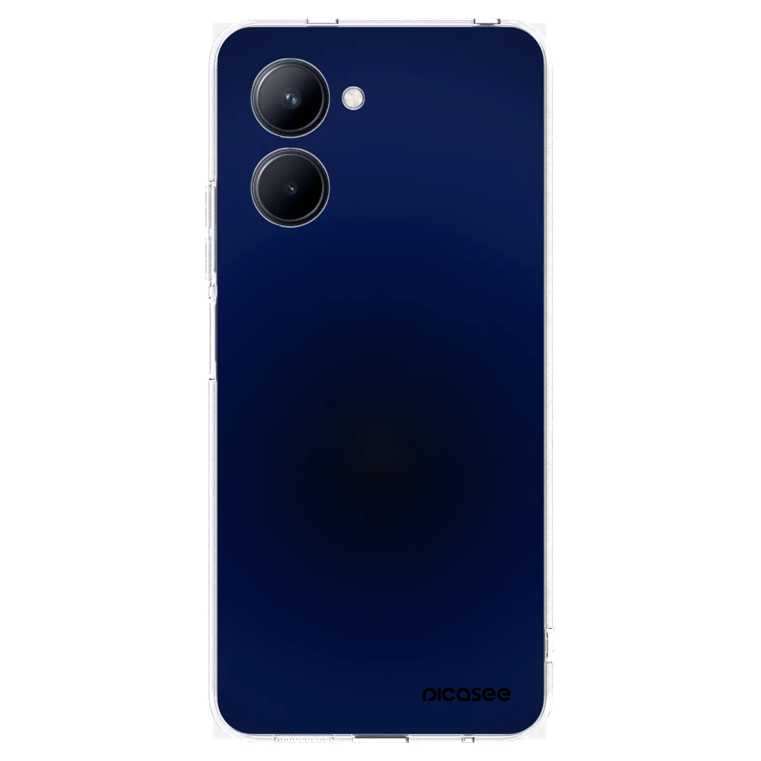 Picasee silikónový prehľadný obal pre Realme C33 (2023) - Deep Ocean