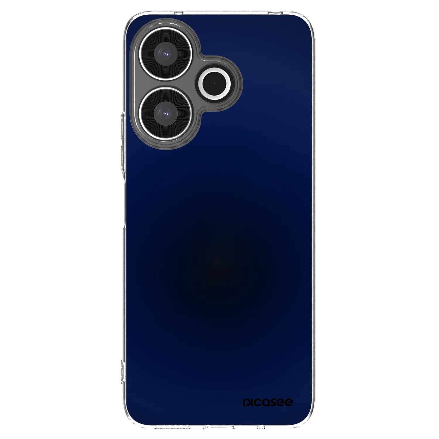 Silikónový prehľadný obal pre Xiaomi Redmi 13 4G - Deep Ocean