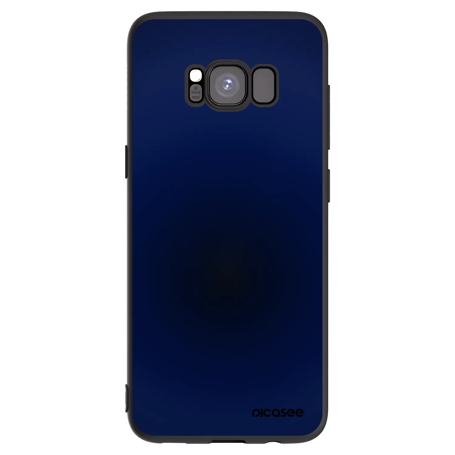 Picasee silikónový čierny obal pre Samsung Galaxy S8 G950F - Deep Ocean