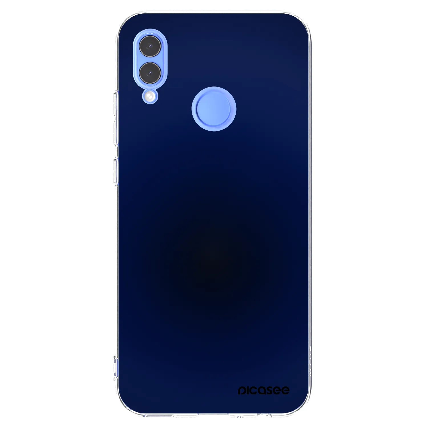 Picasee silikónový prehľadný obal pre Huawei P Smart 2019 - Deep Ocean