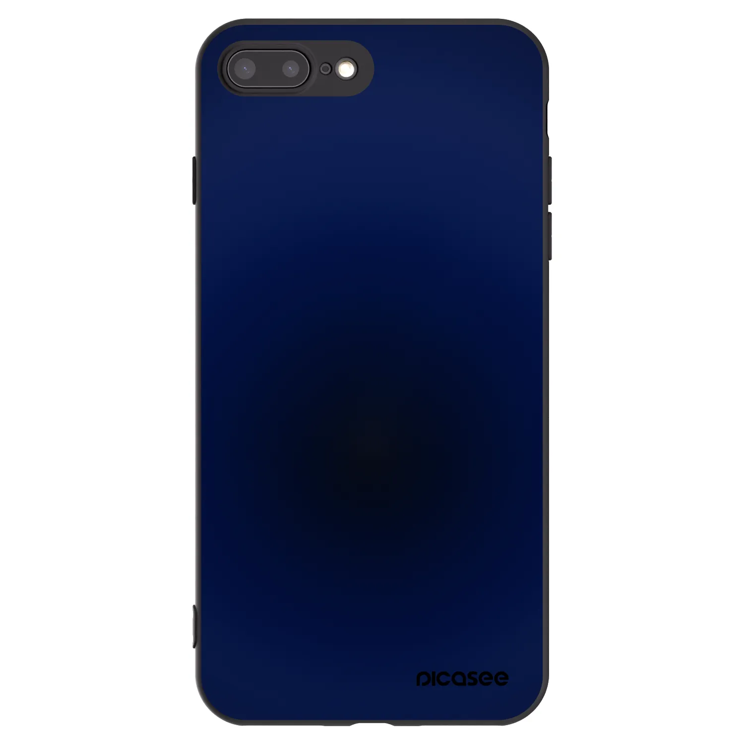 Picasee silikónový čierny obal pre Apple iPhone 7 Plus - Deep Ocean