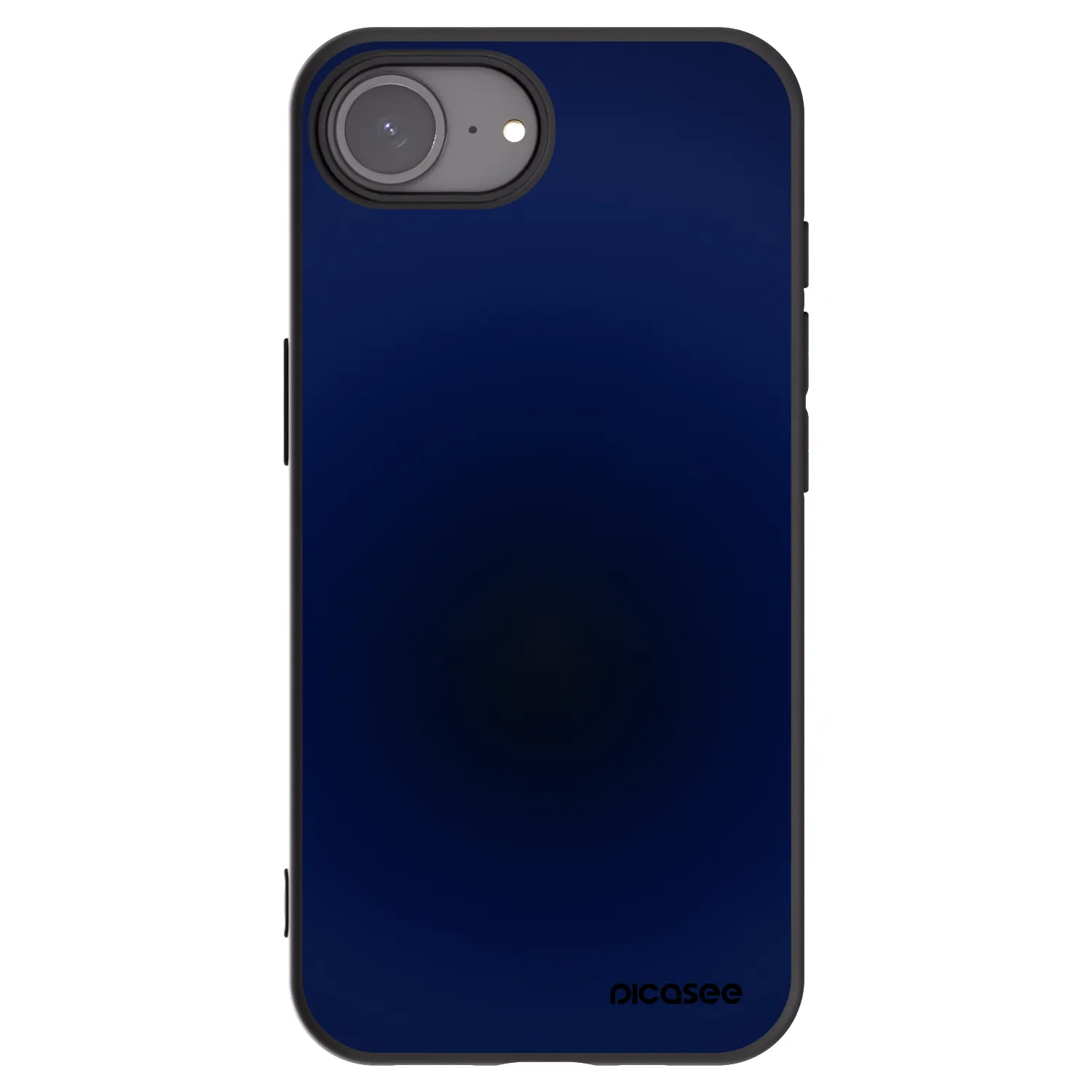 Picasee silikónový čierny obal pre Apple iPhone 16e - Deep Ocean