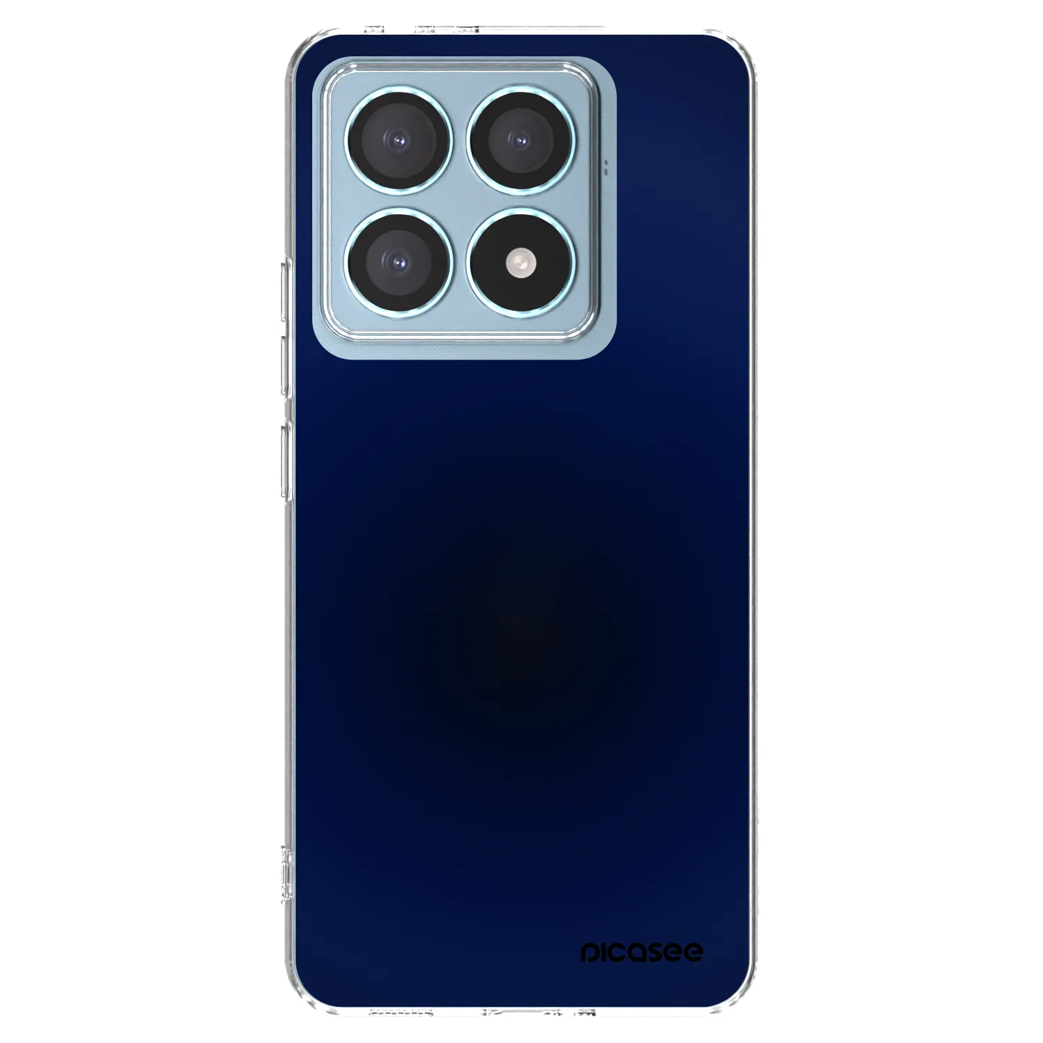 Picasee silikónový prehľadný obal pre Xiaomi 14T Pro - Deep Ocean