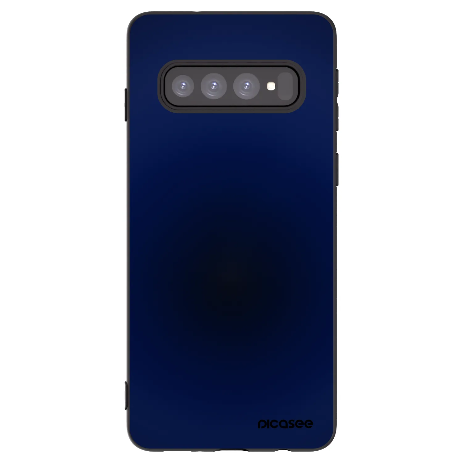 Picasee silikónový čierny obal pre Samsung Galaxy S10 G973 - Deep Ocean