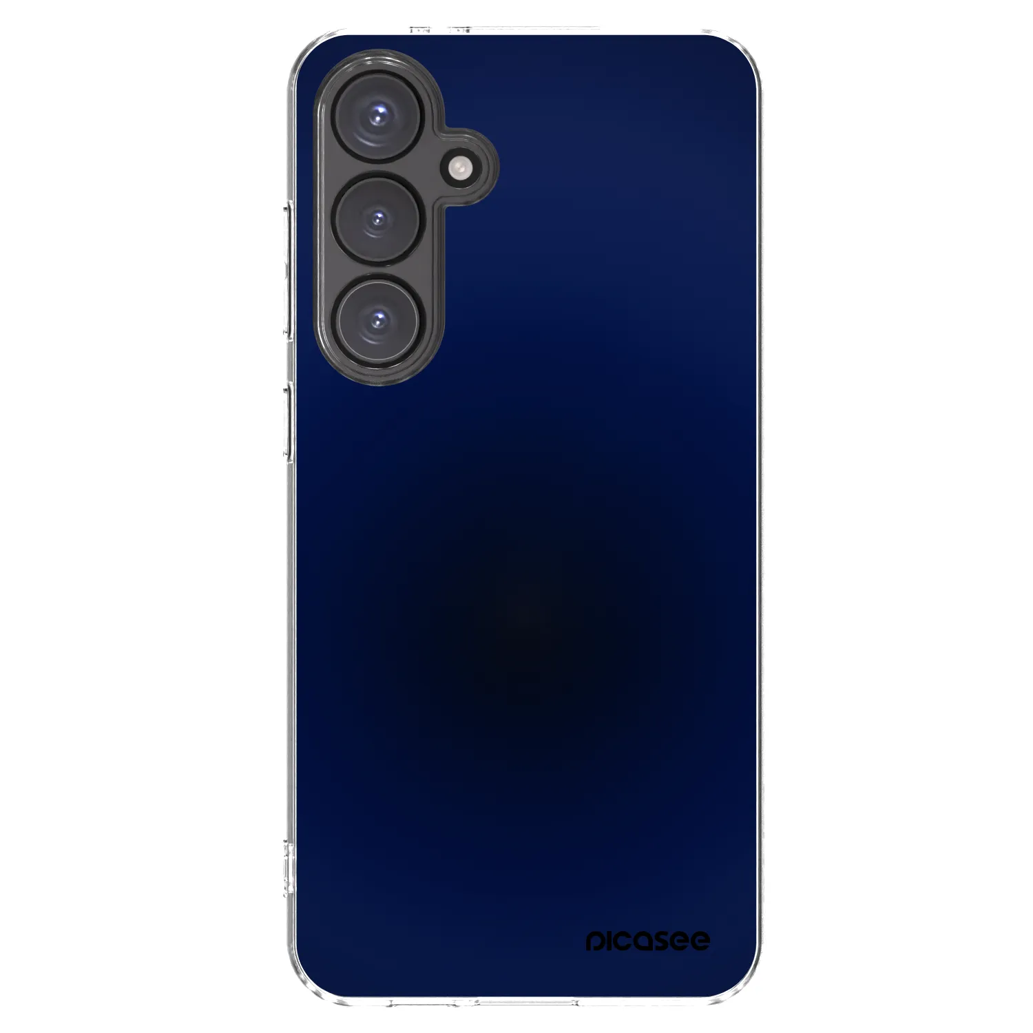 Picasee silikónový prehľadný obal pre Samsung Galaxy S24 FE S721B - Deep Ocean