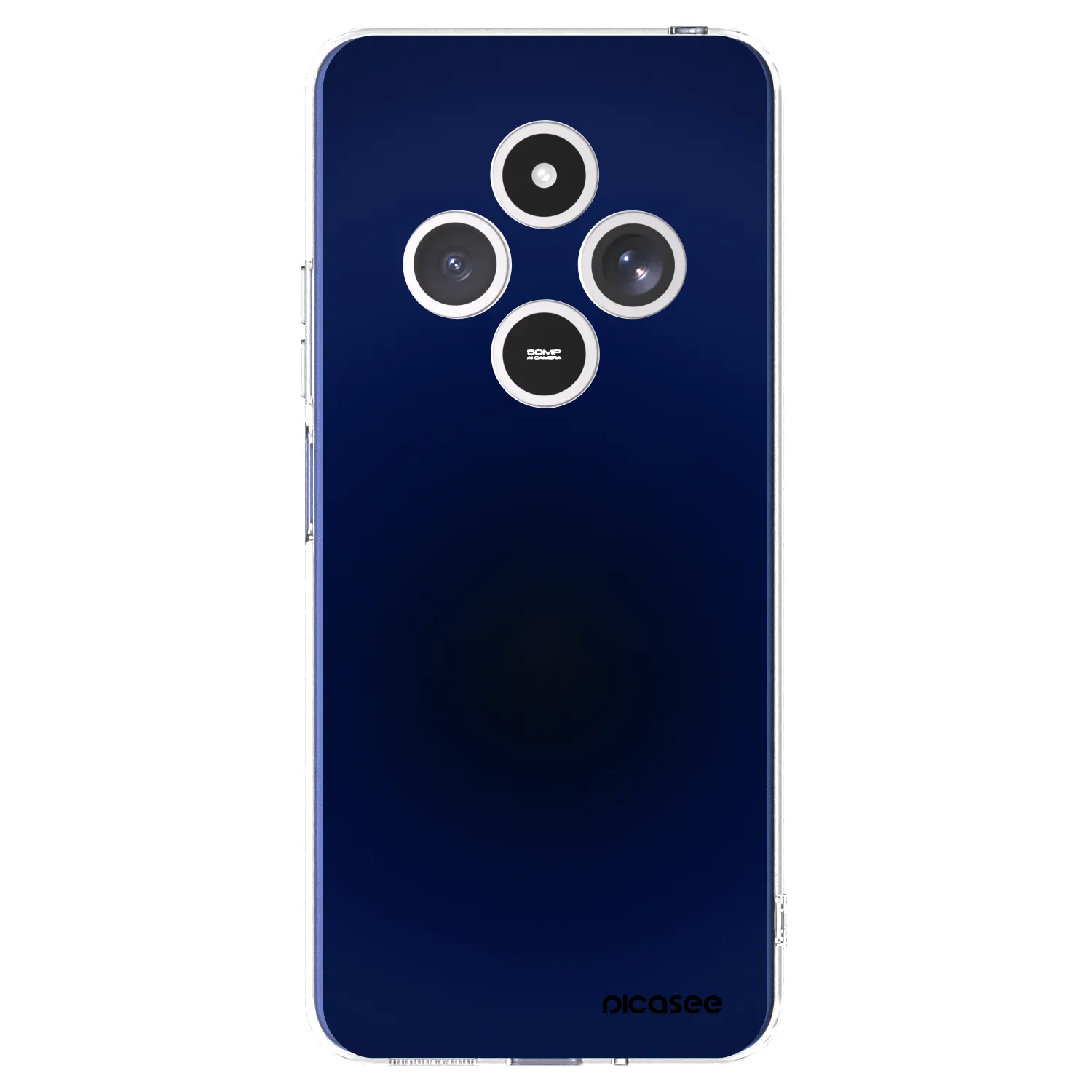 Picasee silikónový prehľadný obal pre Xiaomi Redmi 14C - Deep Ocean