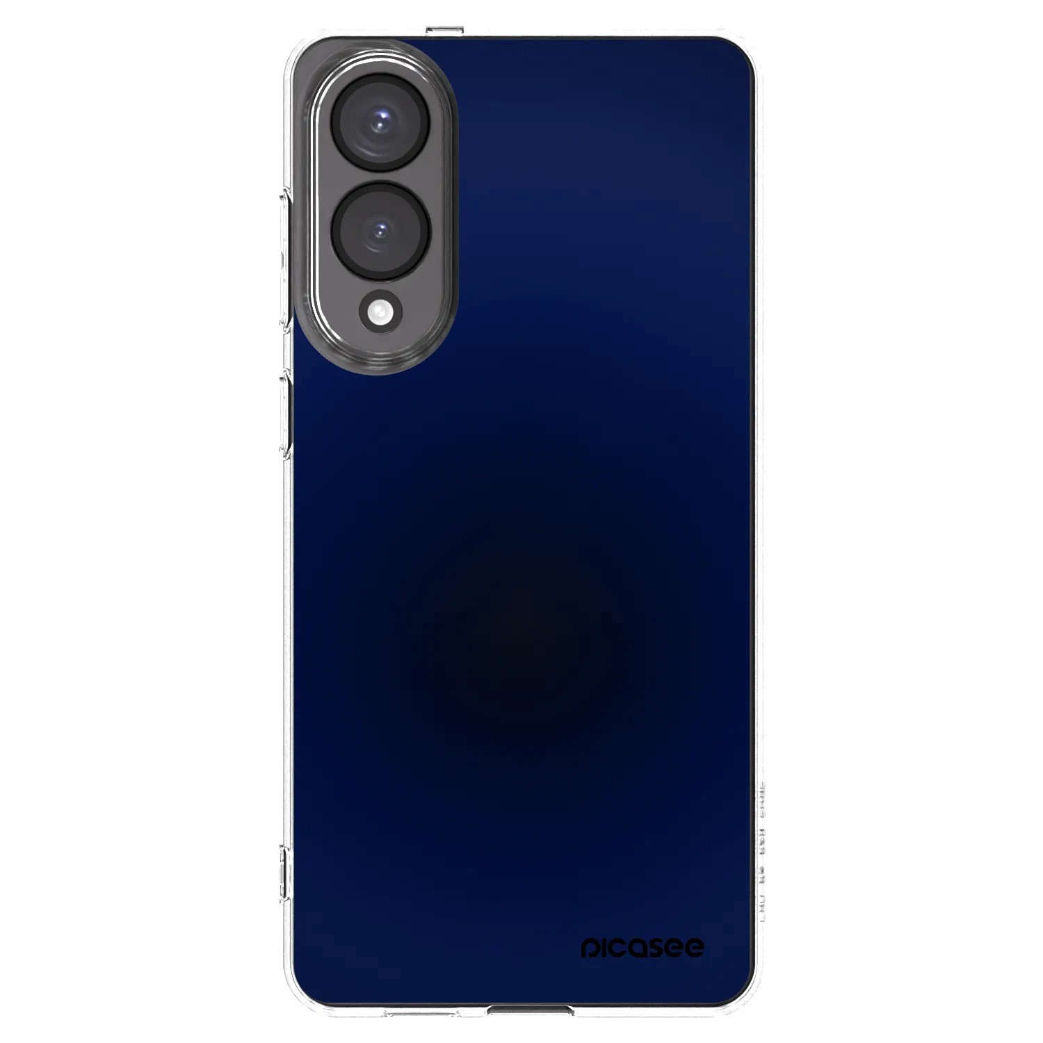 Picasee silikónový prehľadný obal pre Samsung Galaxy S25 Edge 5G - Deep Ocean