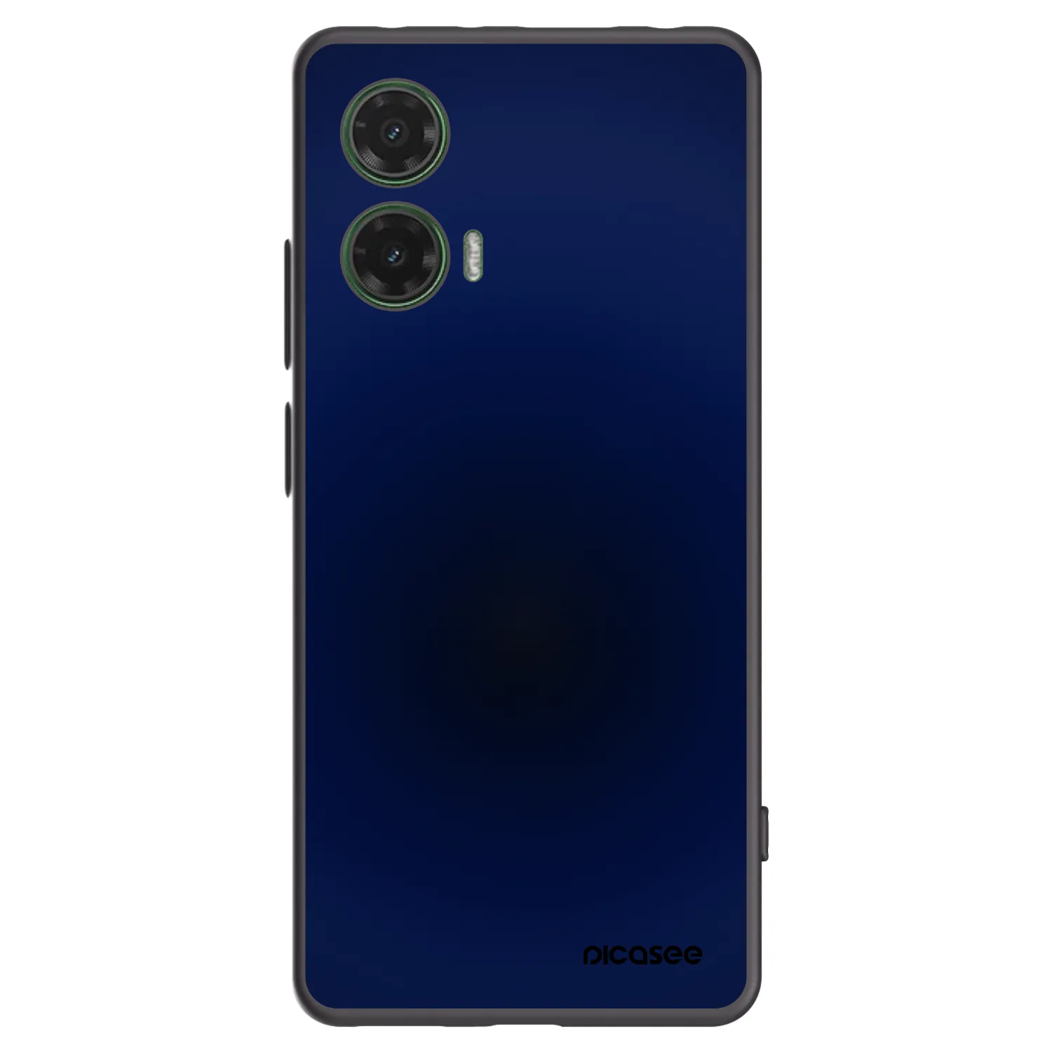 Picasee silikónový čierny obal pre Motorola Moto G35 5G - Deep Ocean