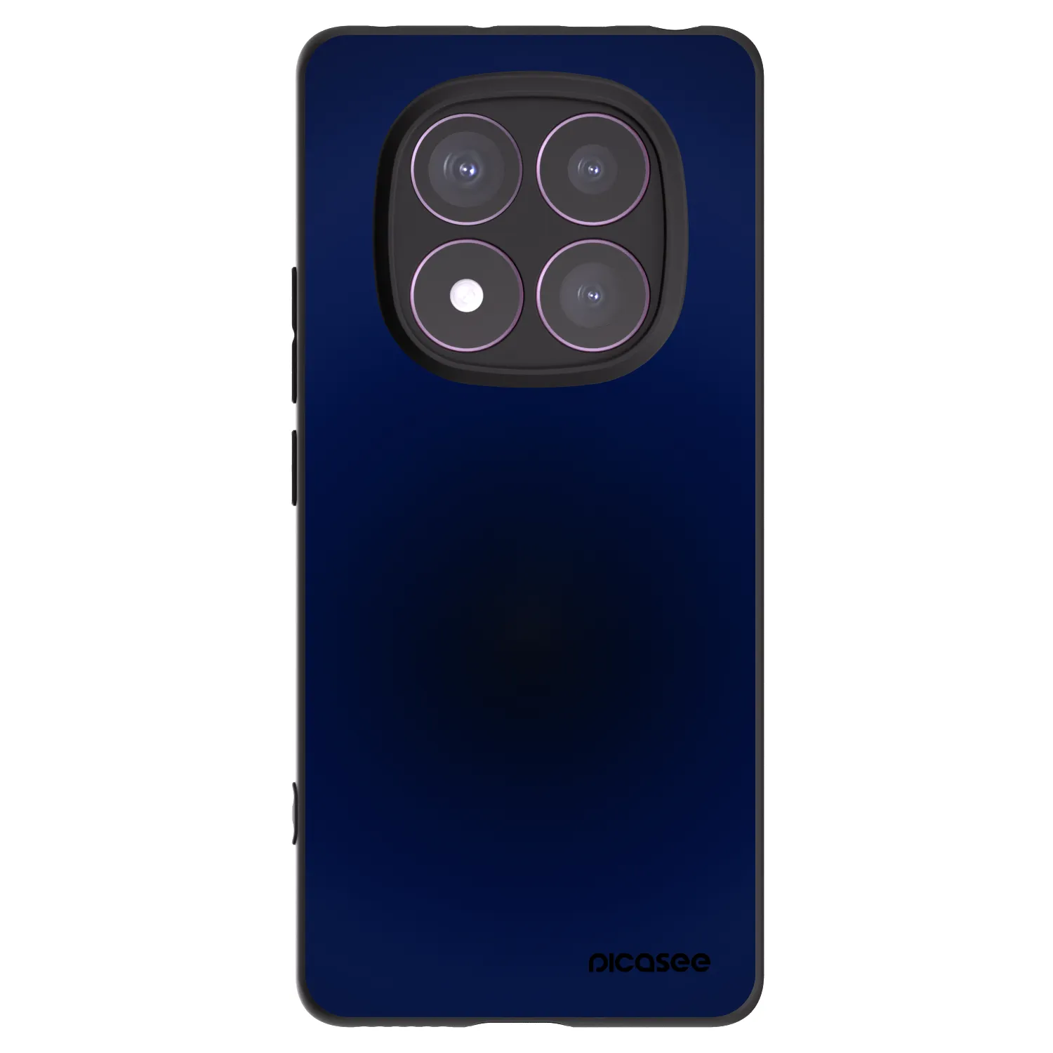 Silikónový čierny obal pre Xiaomi Redmi Note 14 Pro 4G - Deep Ocean