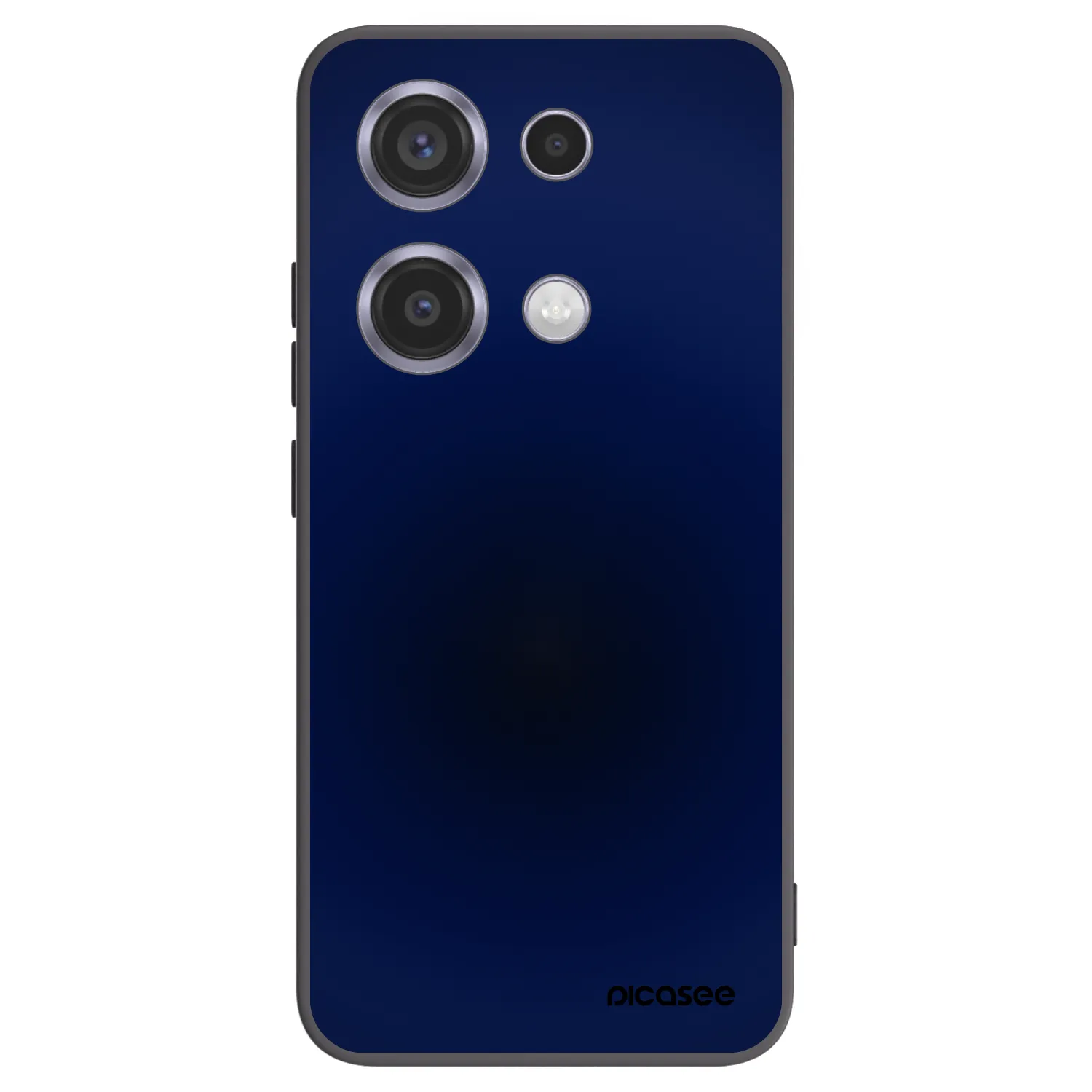 Picasee silikónový čierny obal pre Xiaomi Redmi Note 14S - Deep Ocean