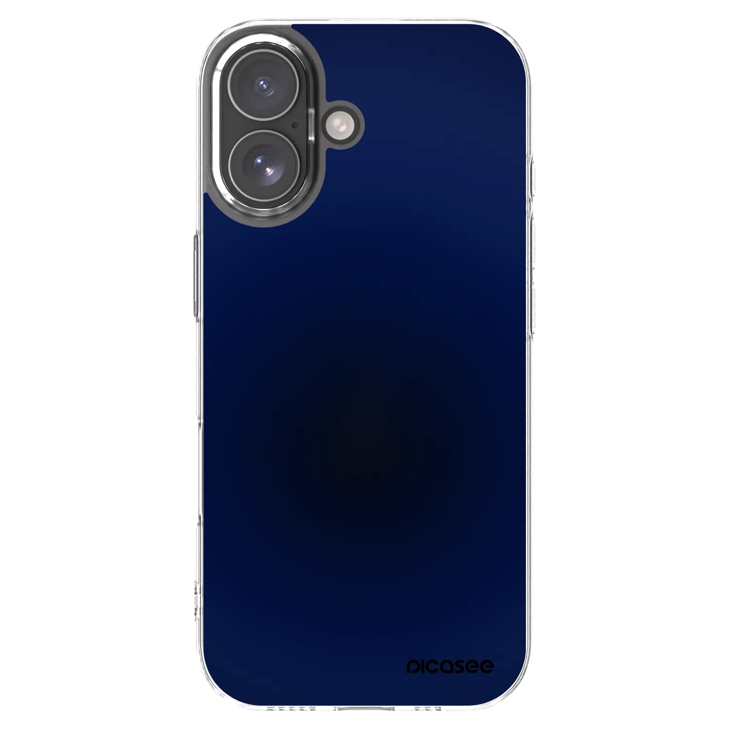 Picasee silikónový prehľadný obal pre Apple iPhone 17 - Deep Ocean