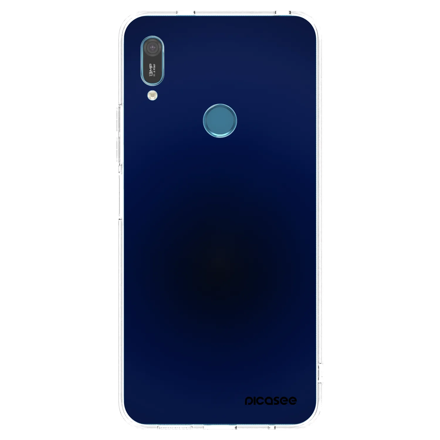 Picasee silikónový prehľadný obal pre Huawei Y6 2019 - Deep Ocean