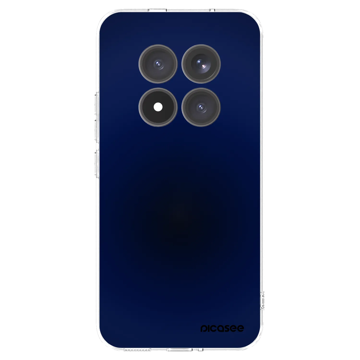 Silikónový prehľadný obal pre Xiaomi Redmi Note 15 Pro+ - Deep Ocean