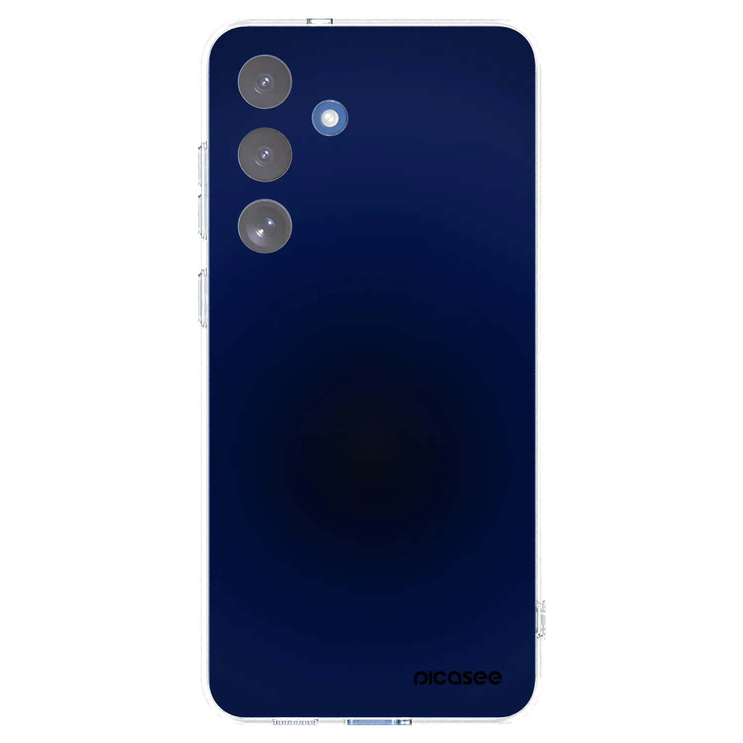 Picasee silikónový prehľadný obal pre Samsung Galaxy S25 FE 5G - Deep Ocean