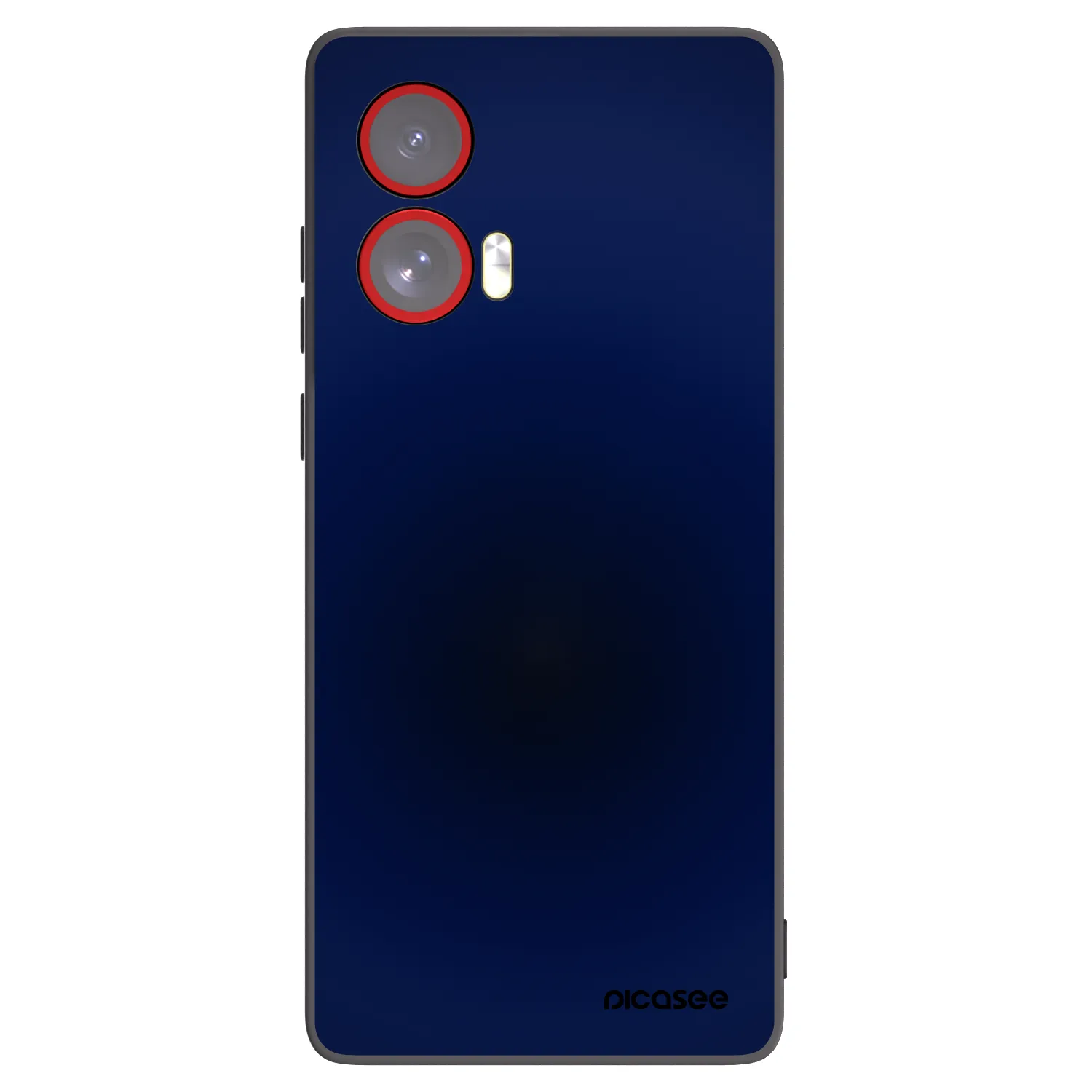 Silikónový čierny obal pre Motorola Edge 50 Fusion - Deep Ocean