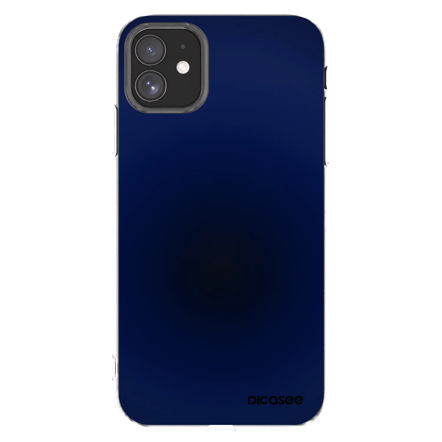 Picasee silikónový prehľadný obal pre Apple iPhone 11 - Deep Ocean