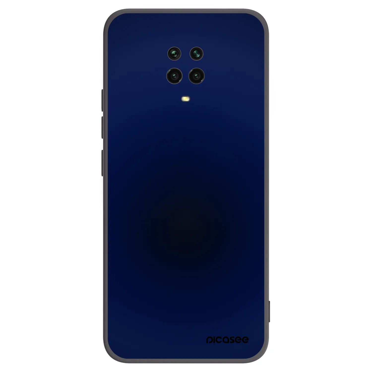Picasee silikónový čierny obal pre Xiaomi Redmi Note 9S - Deep Ocean