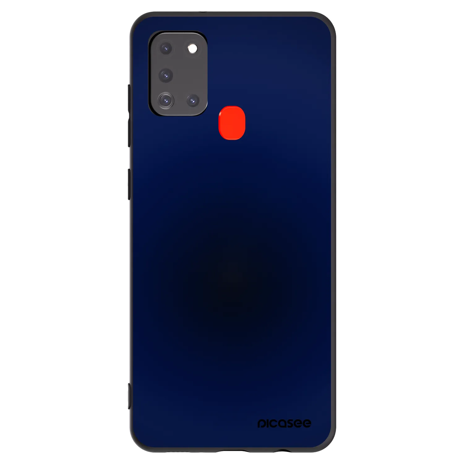 Picasee silikónový čierny obal pre Samsung Galaxy A21s - Deep Ocean