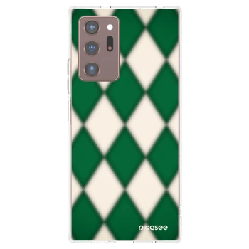 Picasee silikónový prehľadný obal pre Samsung Galaxy Note 20 Ultra - Emerald Diamond