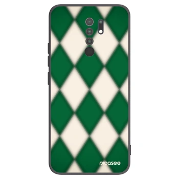 Picasee silikónový čierny obal pre Xiaomi Redmi 9 - Emerald Diamond
