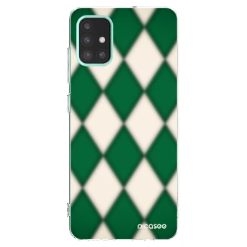 Picasee silikónový prehľadný obal pre Samsung Galaxy M31s - Emerald Diamond