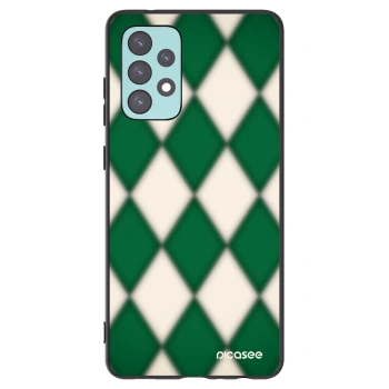 Picasee silikónový čierny obal pre Samsung Galaxy A72 A725F - Emerald Diamond