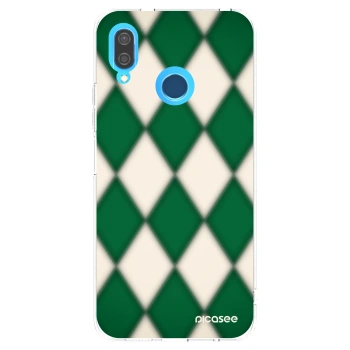 Picasee silikónový prehľadný obal pre Huawei P20 Lite - Emerald Diamond