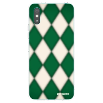 Picasee silikónový prehľadný obal pre Xiaomi Redmi 9AT - Emerald Diamond