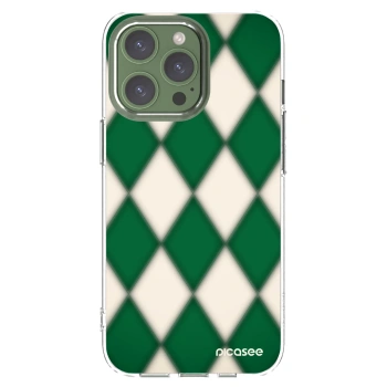 Picasee silikónový prehľadný obal pre Apple iPhone 13 Pro - Emerald Diamond