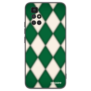 Picasee silikónový čierny obal pre Xiaomi Redmi 10 - Emerald Diamond