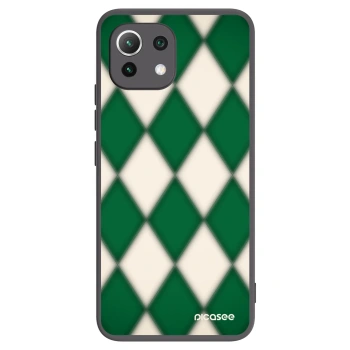 Picasee silikónový čierny obal pre Xiaomi 11 Lite 5G NE - Emerald Diamond