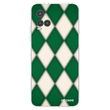Picasee silikónový prehľadný obal pre Vivo Y33s - Emerald Diamond