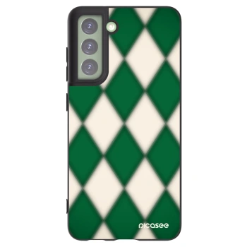 Picasee silikónový čierny obal pre Samsung Galaxy S21 FE 5G - Emerald Diamond