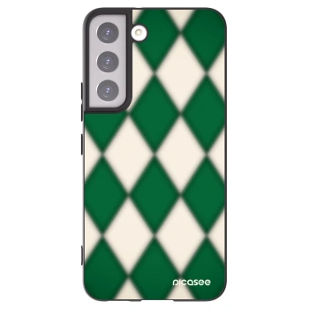 Picasee silikónový čierny obal pre Samsung Galaxy S22 5G - Emerald Diamond