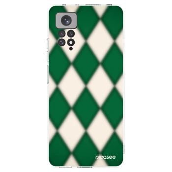 Picasee silikónový prehľadný obal pre Xiaomi Redmi Note 11S 4G - Emerald Diamond