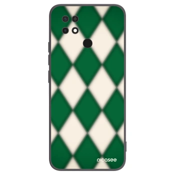 Picasee silikónový čierny obal pre Xiaomi Redmi 10C - Emerald Diamond