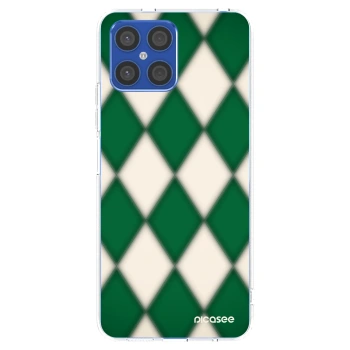 Picasee silikónový prehľadný obal pre Honor X8 4G - Emerald Diamond