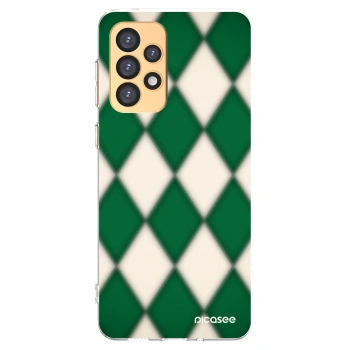 Picasee silikónový prehľadný obal pre Samsung Galaxy A33 5G A336 - Emerald Diamond
