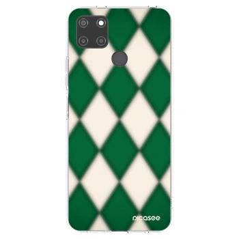 Picasee silikónový prehľadný obal pre Realme C21Y - Emerald Diamond