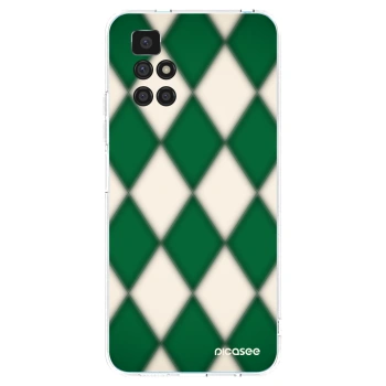 Picasee silikónový prehľadný obal pre Xiaomi Redmi 10 (2022) - Emerald Diamond