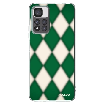 Picasee silikónový prehľadný obal pre Xiaomi Redmi Note 11 Pro+ 5G - Emerald Diamond